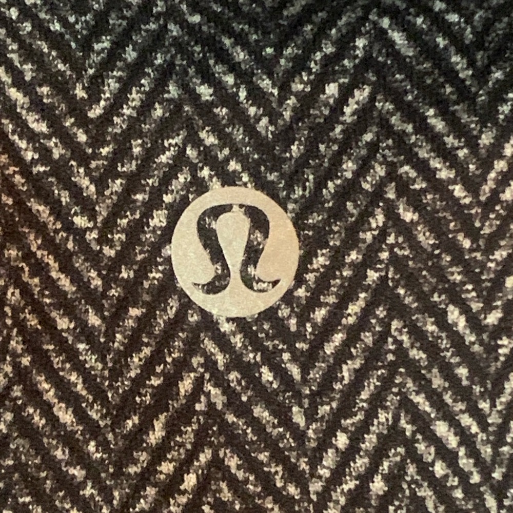 Lululemon Wunder Under legging 25" Inseam 30”waist Heathered Herringbone Size 10 - Picture 3 of 5